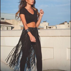 All Black Warrior Belt