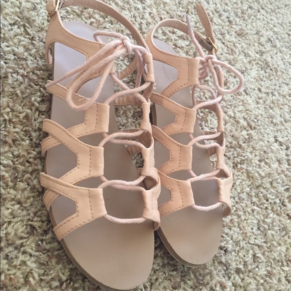 Pink sandals