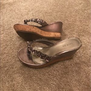 Guess wedge heels