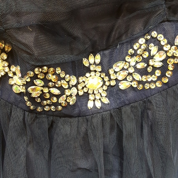 Be Smart Prom dress navy to sly blue NWT - Picture 2 of 8