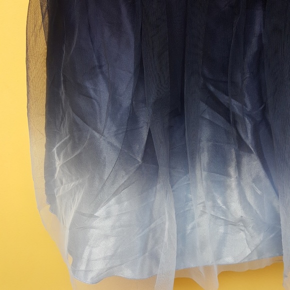 Be Smart Prom dress navy to sly blue NWT - Picture 3 of 8