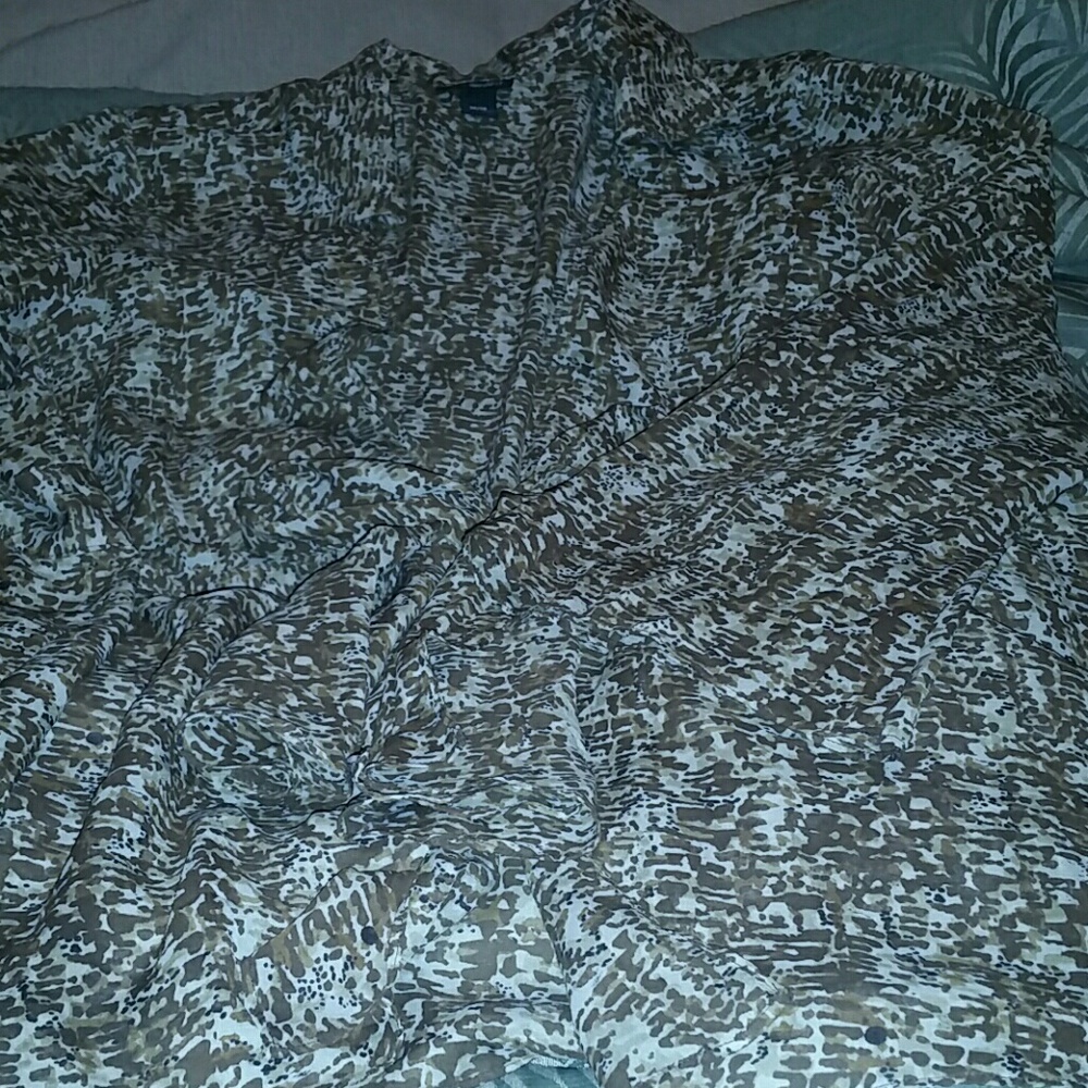 Tie front top