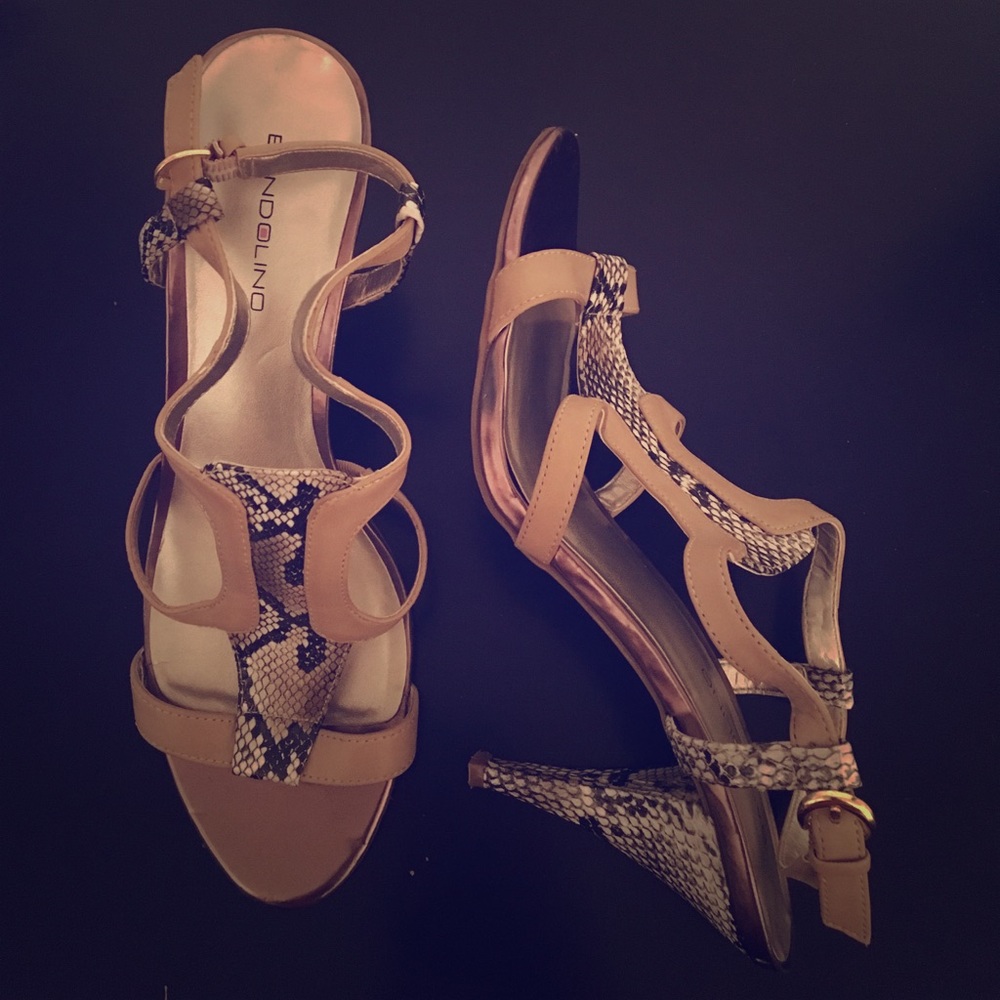 Women's Fashion Cute High Low Heels Open Sandal