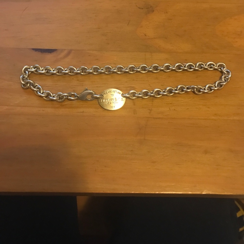 Return to Tiffany Oval Tag Choker
