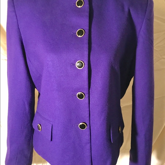 , EASTER. SALE. Lined  Blazer.   Sl = 24"  Bk=22" - Picture 1 of 4