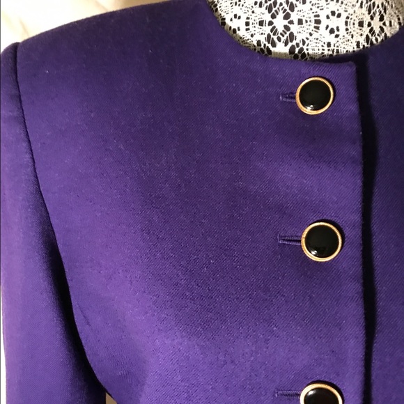 , EASTER. SALE. Lined Blazer. Sl = 24" Bk=22" - Picture 2 of 4