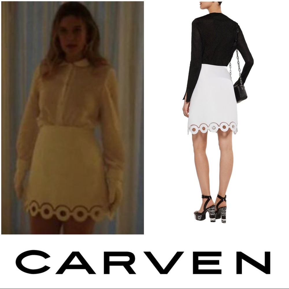 Carven Laser Cut Circle Skirt from Legion (SS'16) - Picture 3 of 6