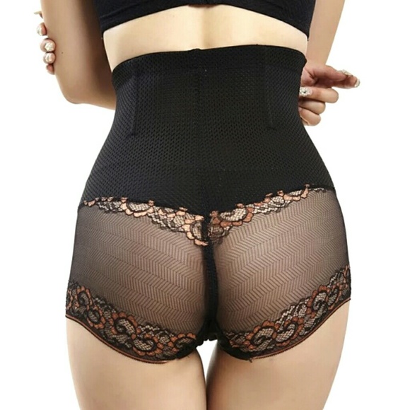 💕NEW💕SEXY BLACK LACEY  TUMMY CONTROL SHAPEWEAR - Picture 5 of 7