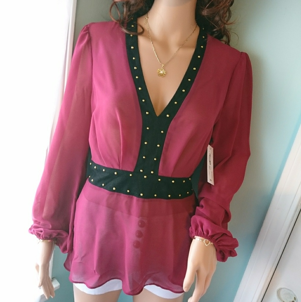 Bisou Bisou blouse