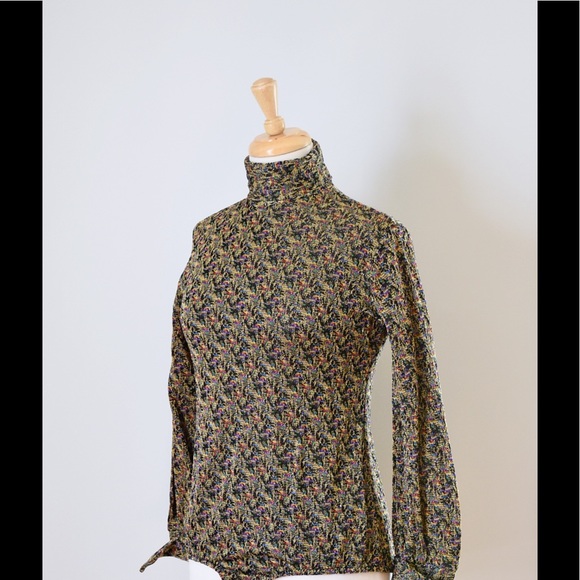 Vintage 70s Metallic Body Suit - Picture 3 of 7