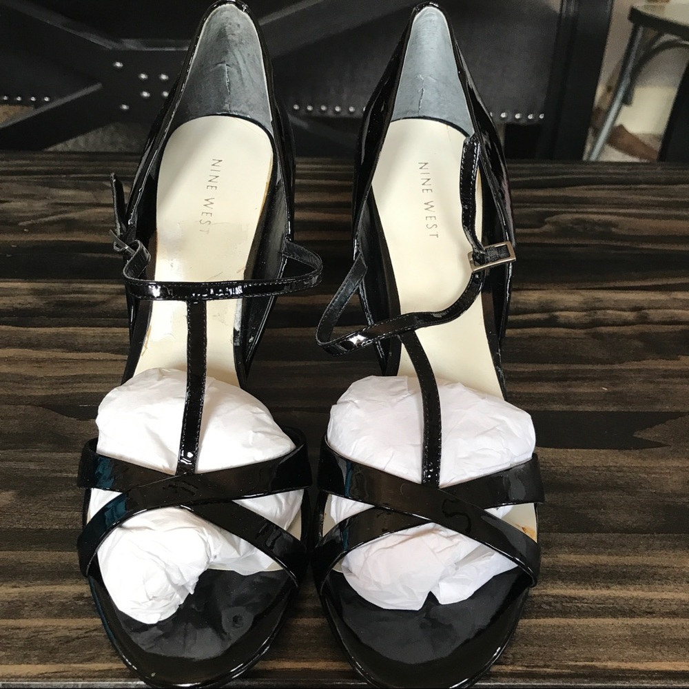 Black Nine West Heels