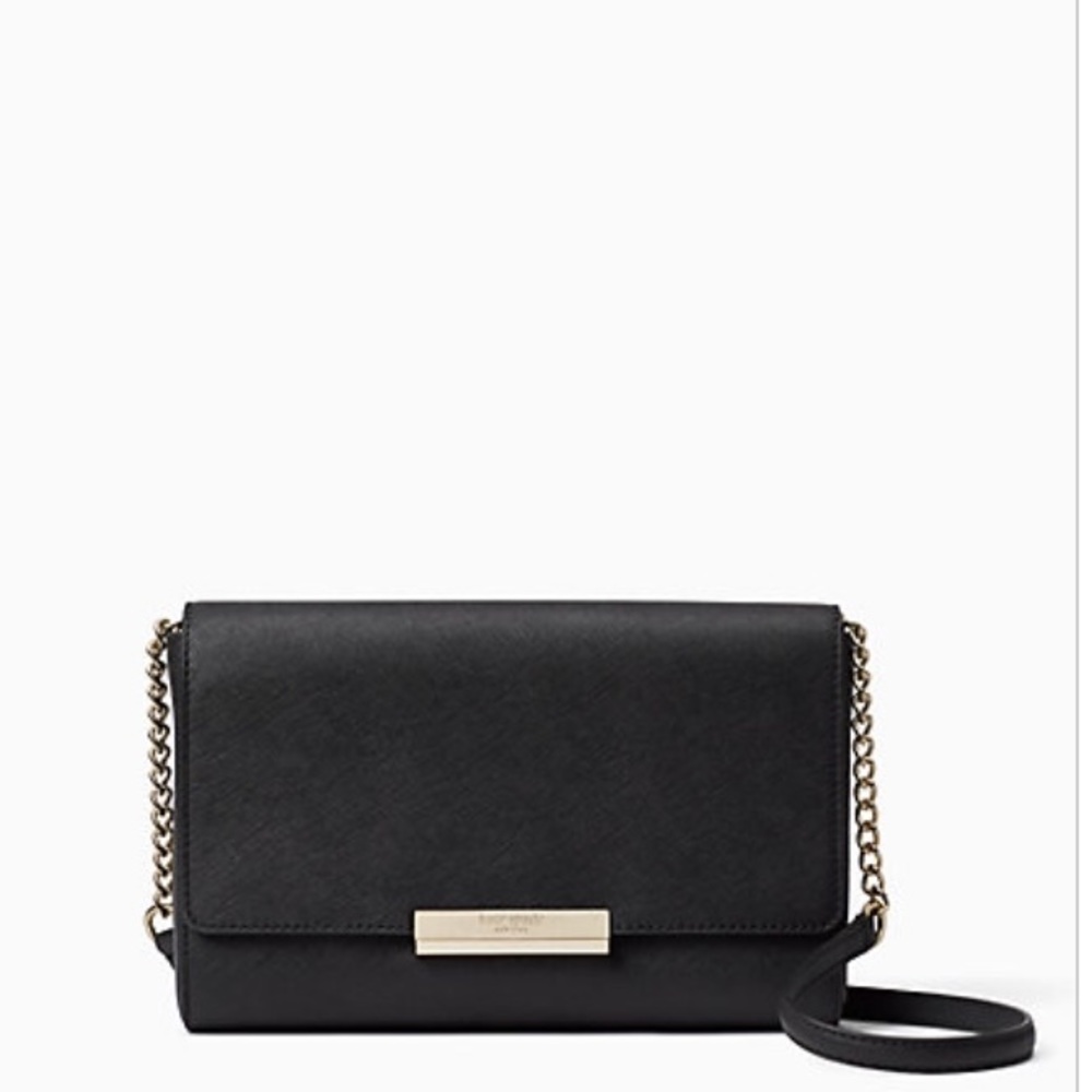 Kate Spade ♠️ Maiden Way Saffiano Remi Black NWT