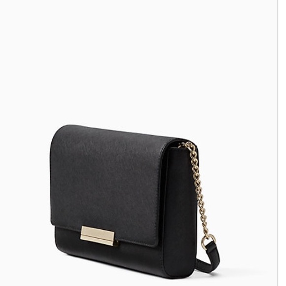 Kate Spade ♠️ Maiden Way Saffiano Remi Black NWT - Picture 2 of 3