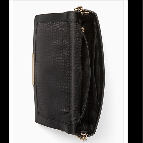 Kate Spade ♠️ Maiden Way Saffiano Remi Black NWT - Picture 3 of 3