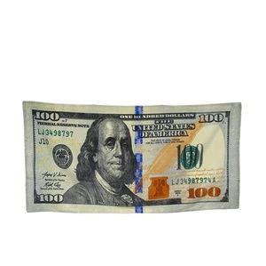 $100 Bill Beach Towel