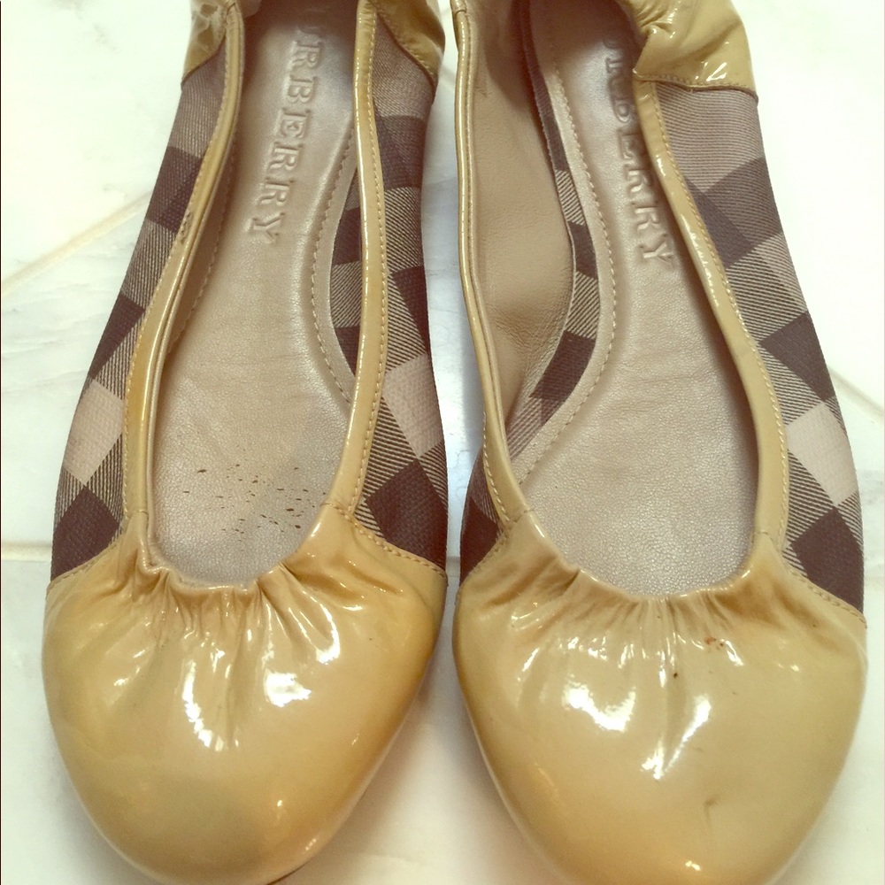 Burberry ballet slippers
