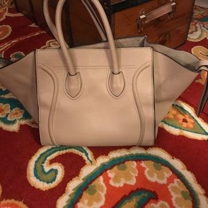 Celine Phantom bag in Dune