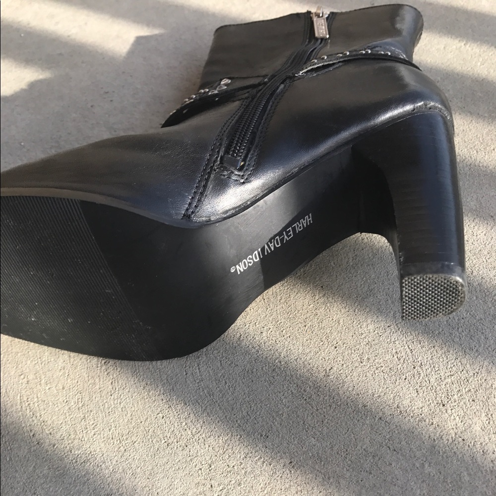 Harley Davidson boots.