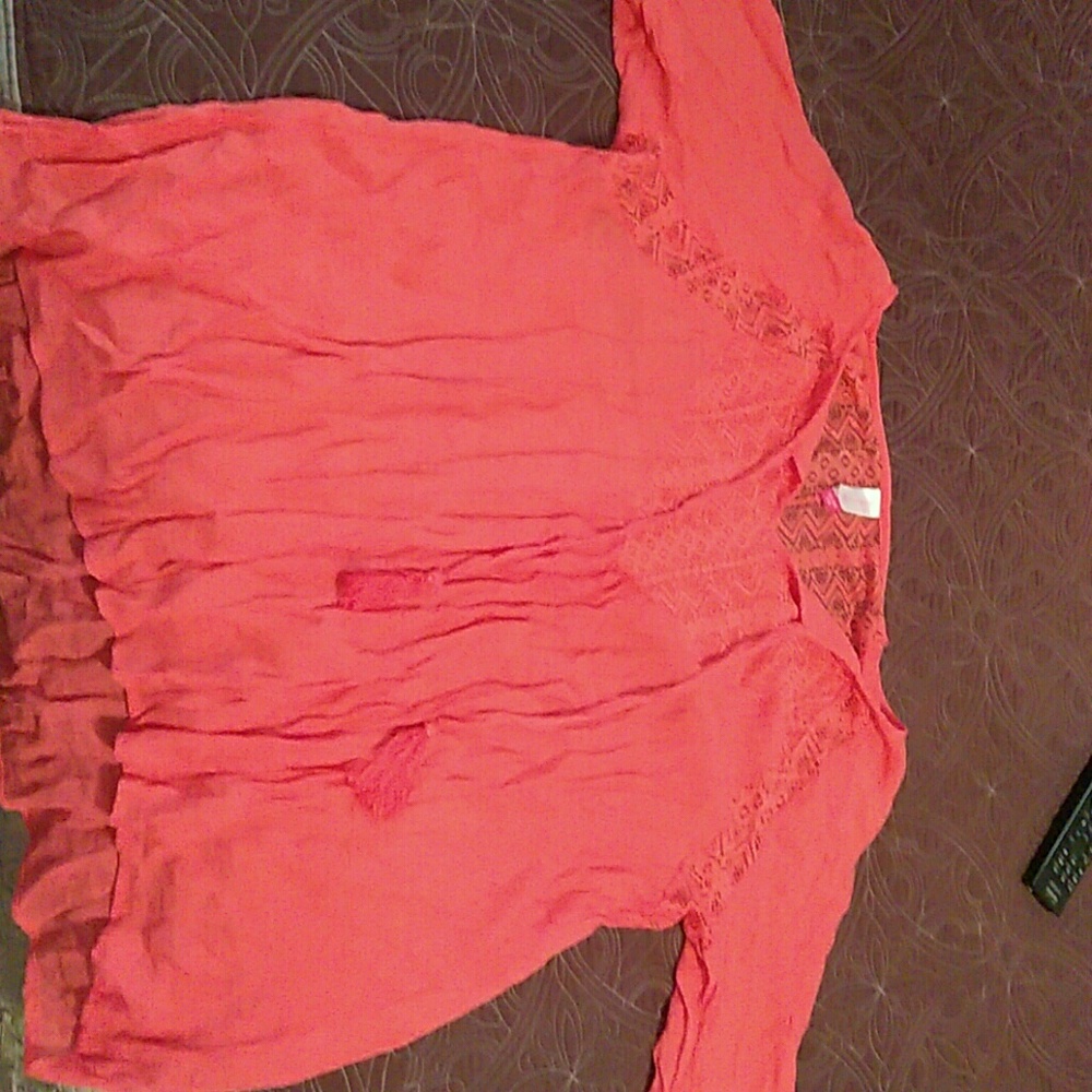 Nwt coral shirt