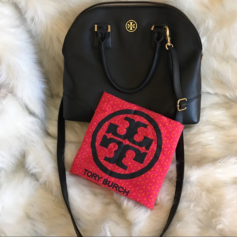 Tory Burch black leather bag