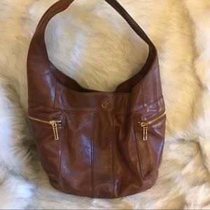 Tory Burch Vintage Motorcycle Hobo