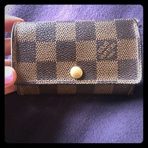 Louis Vuitton keychain/ card holder