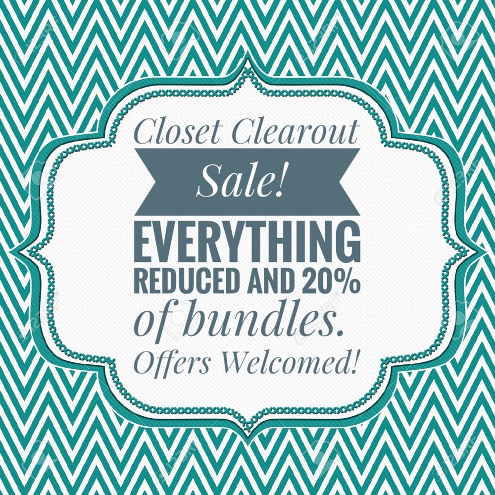 Closet Clear-out Sale!!