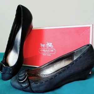 Coach low Wedges