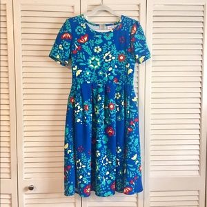 LuLaRoe Floral Amelia Dress