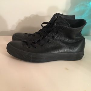 All Leather Converse Sneakers
