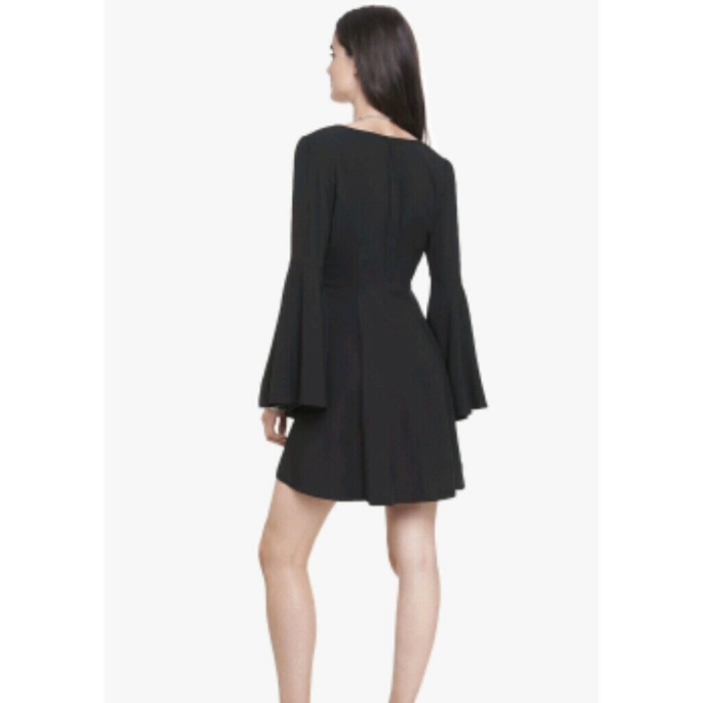 BOHO Bell Sleeve Flare Dress - Picture 2 of 5