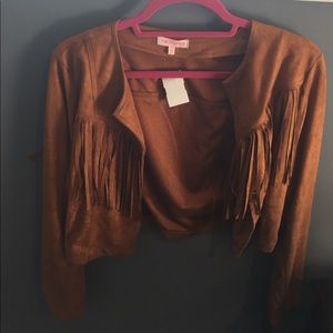 Fringe jacket