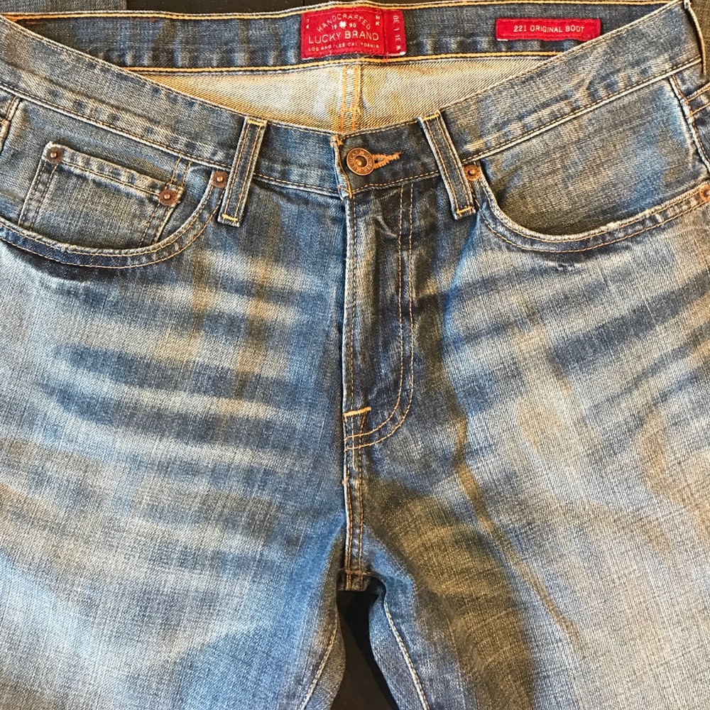 Mens Lucky Brand 221 Boot Cut Jeans