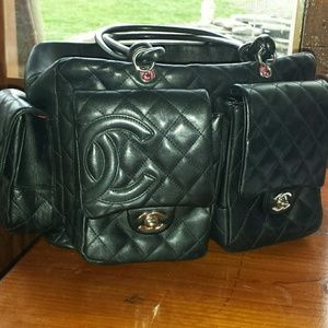 Chanel Large Cambon Multipocket Reporter Bag