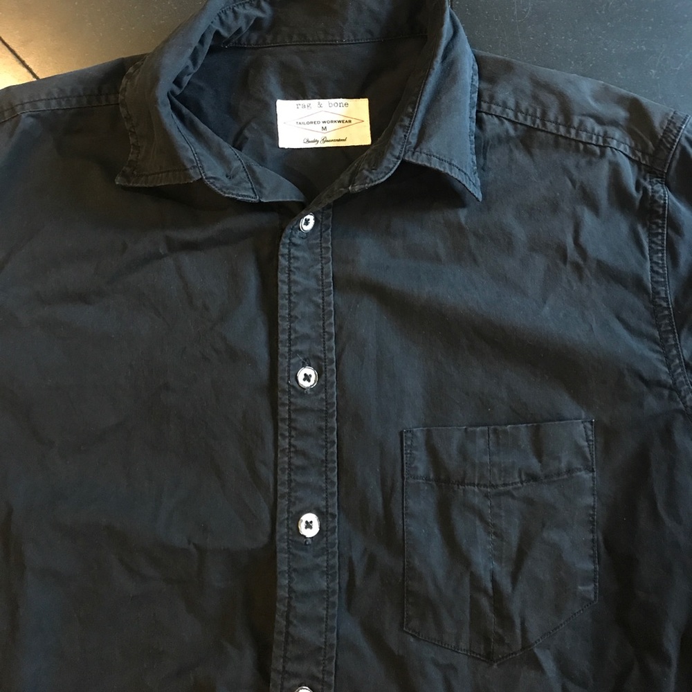 Rag & Bone Mens Long Sleeve Shirt
