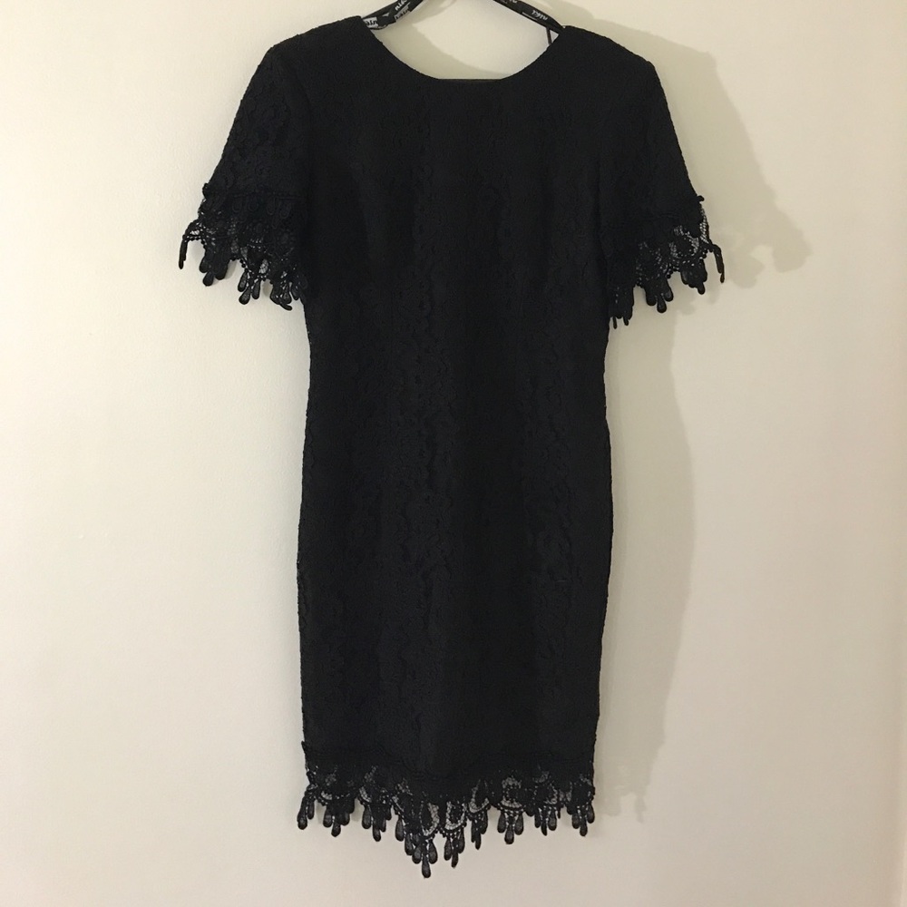 Little Black Lace Dress