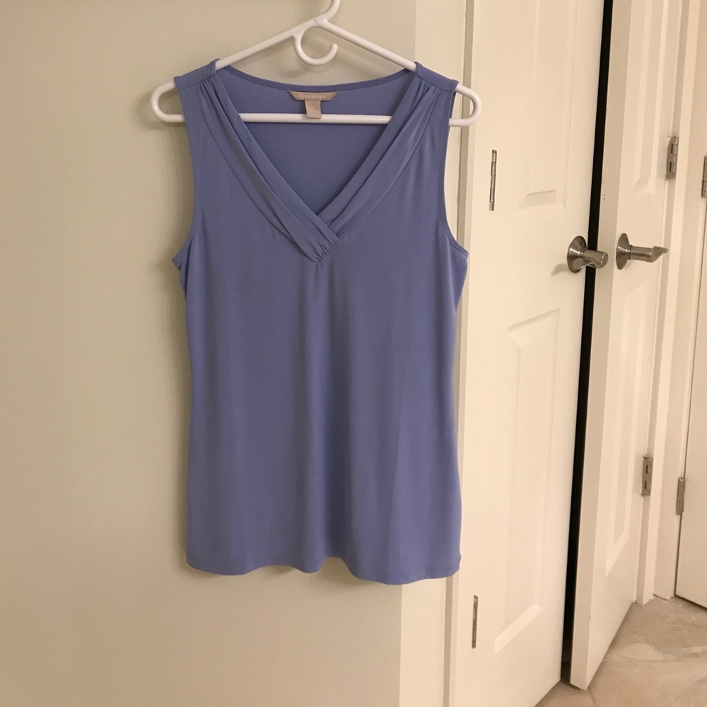 Banana Republic lavender sleeveless top