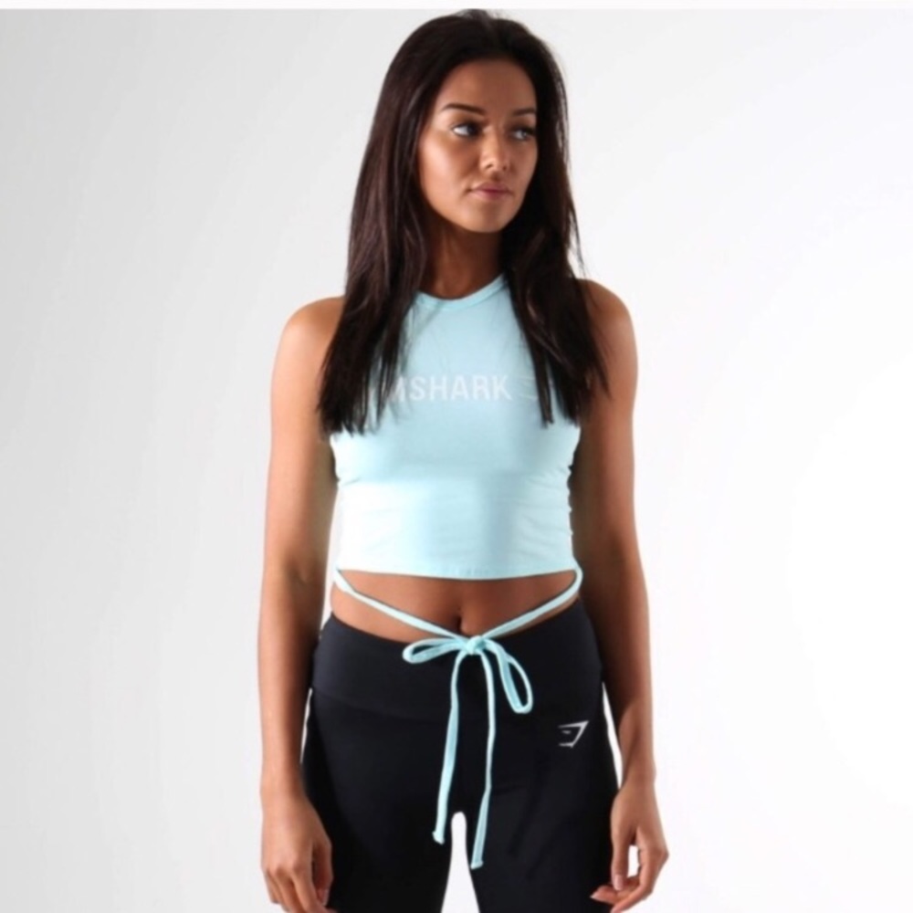 Gymshark Ribbon Crop Top