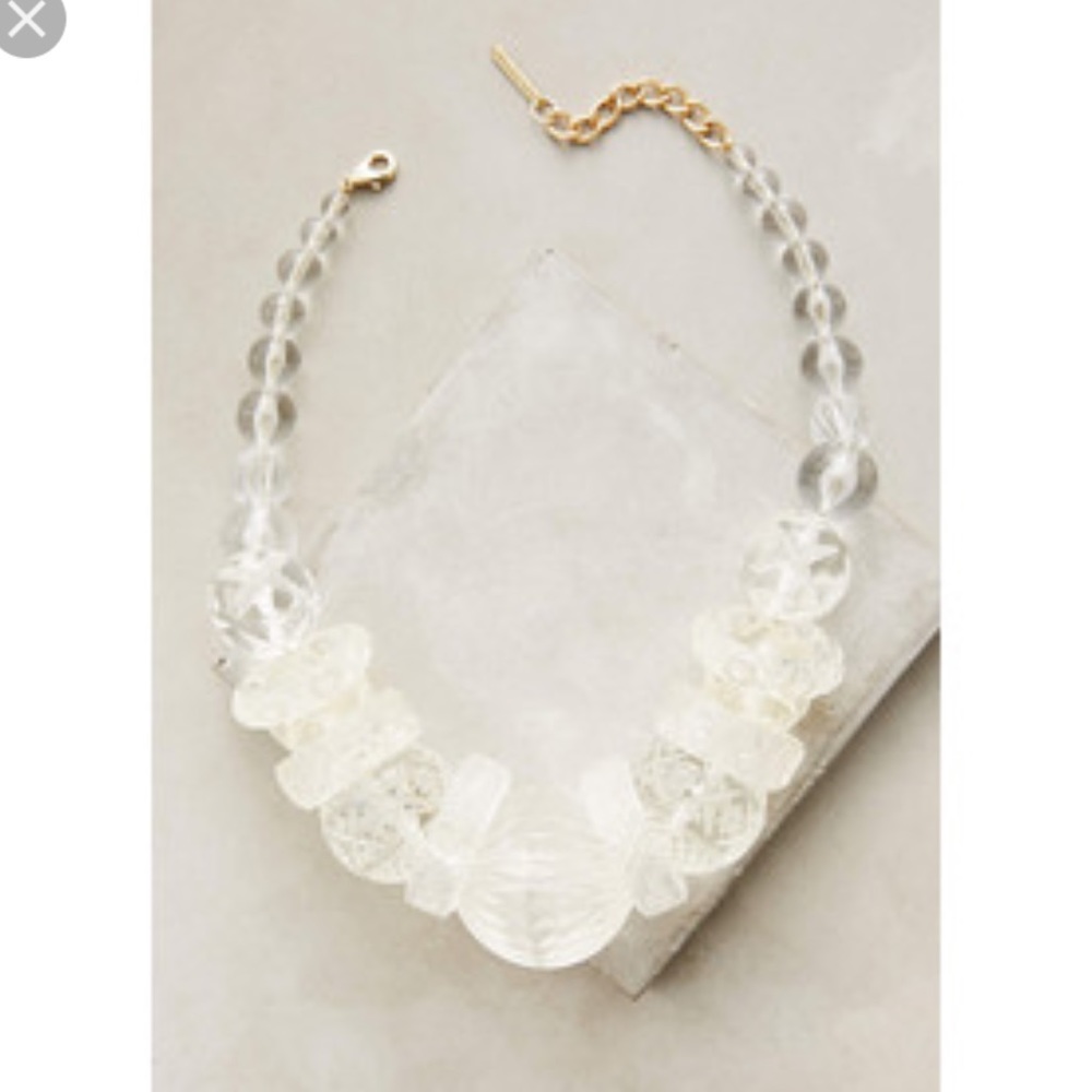 💘anthropologie Douglas poon crystalline necklace