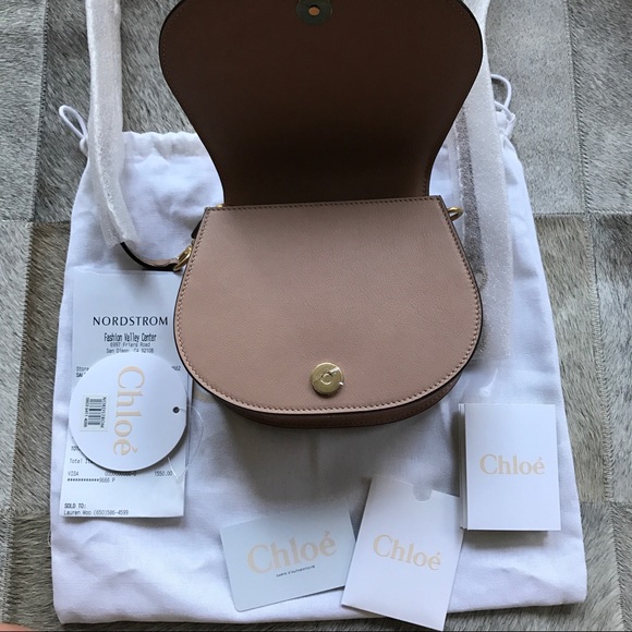 🚫SOLD🚫 AUTH Small Chloe Nile Bag, Biscotti Beige - Picture 7 of 8