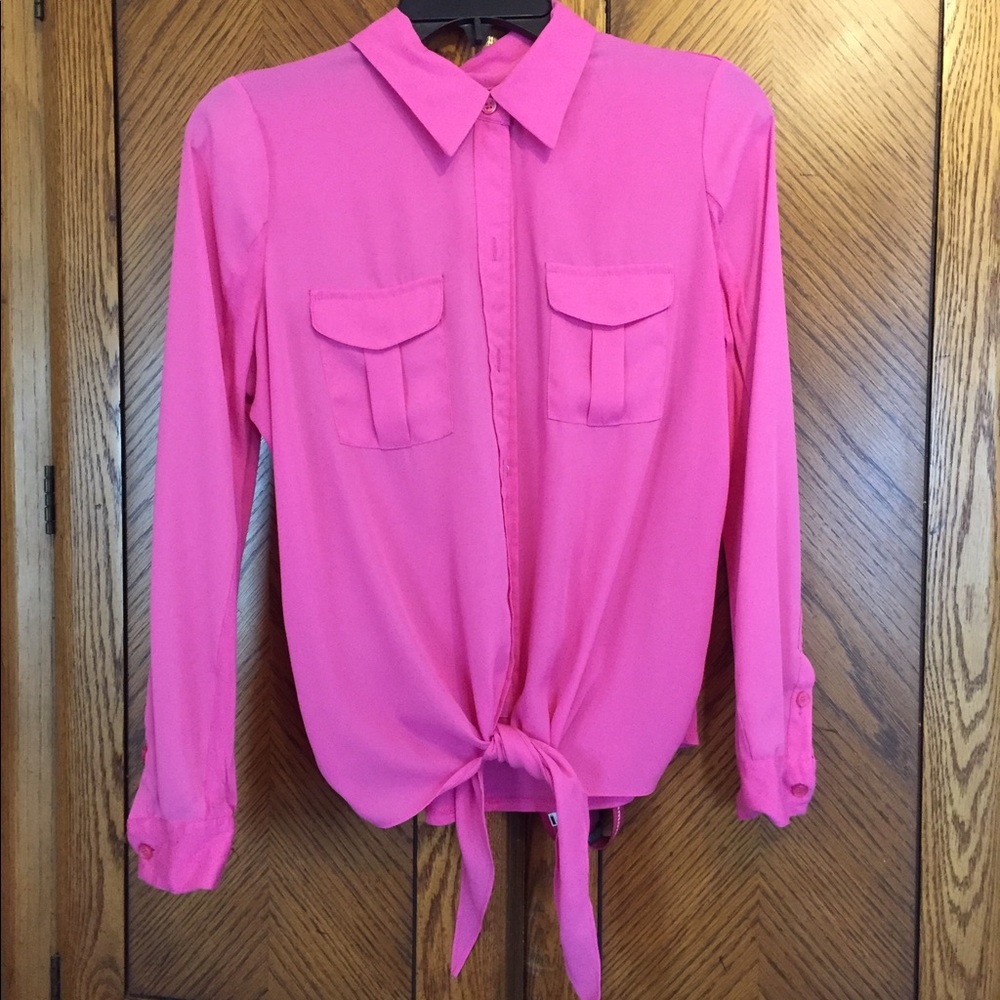 Blouse. Bubble Gum Pink