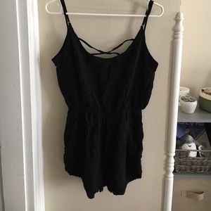 New with tags- Black Romper
