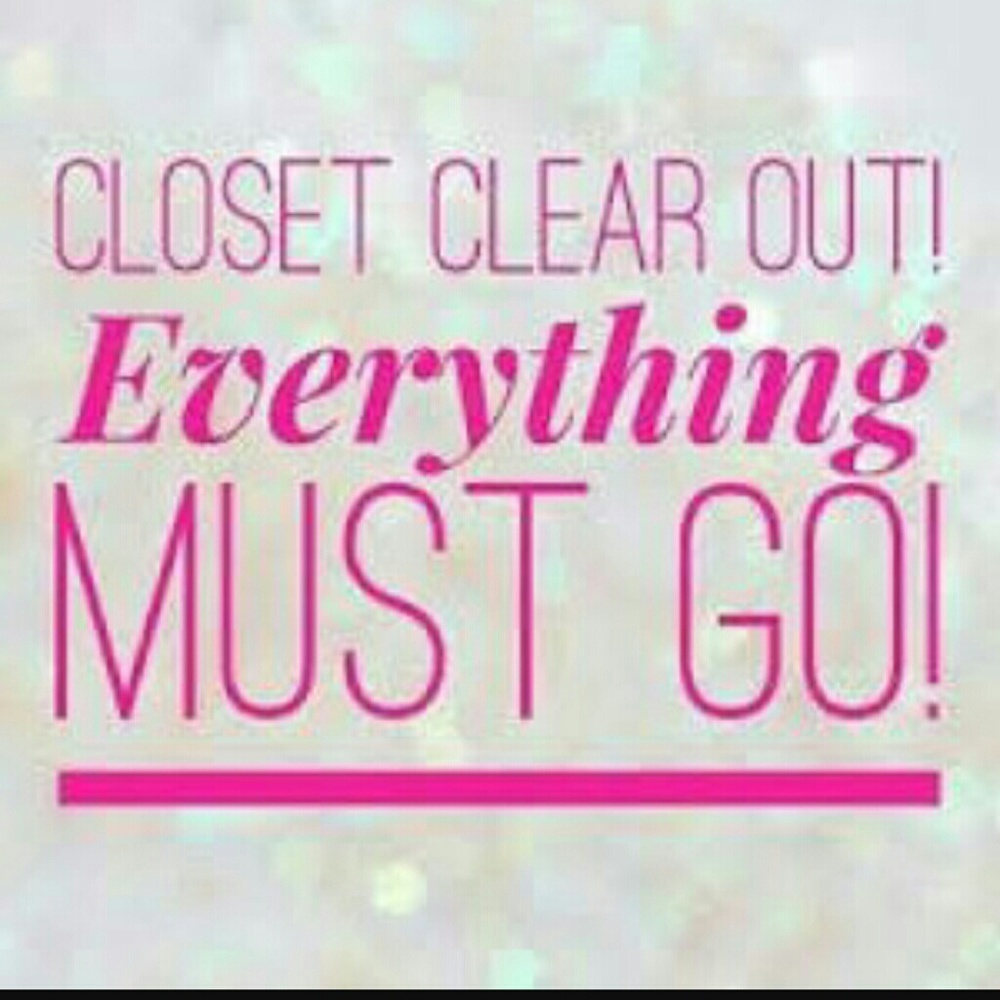 CLOSET CLEAR OUT!