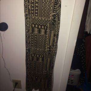 Tribal Pattern Maxi skirt