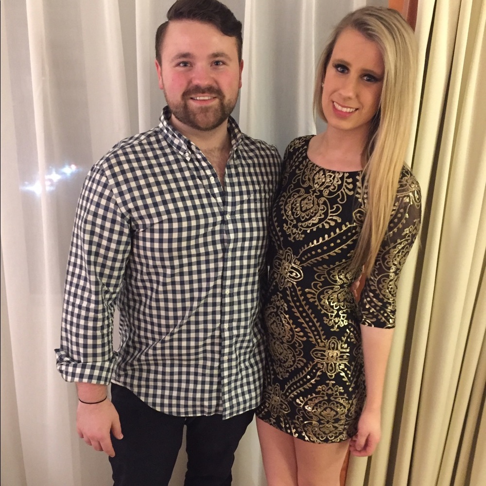 Beautiful sequence dress. Worn once