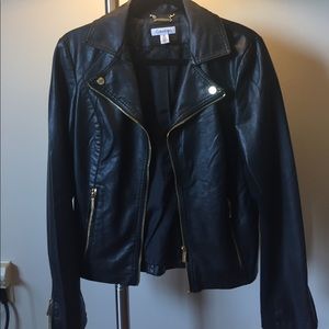 Calvin Klein faux leather jacket