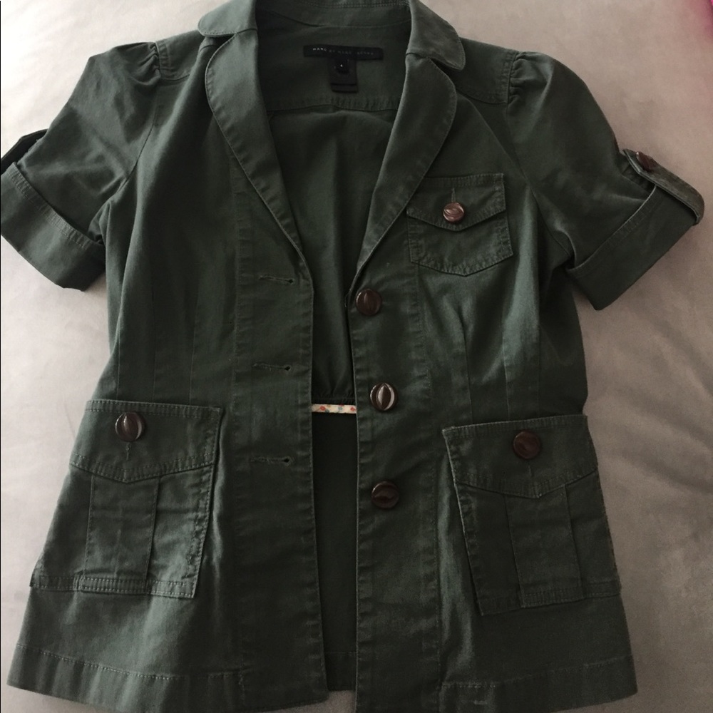 Marc by Marc Jacobs Army Shirt/Jacket - Sz 4