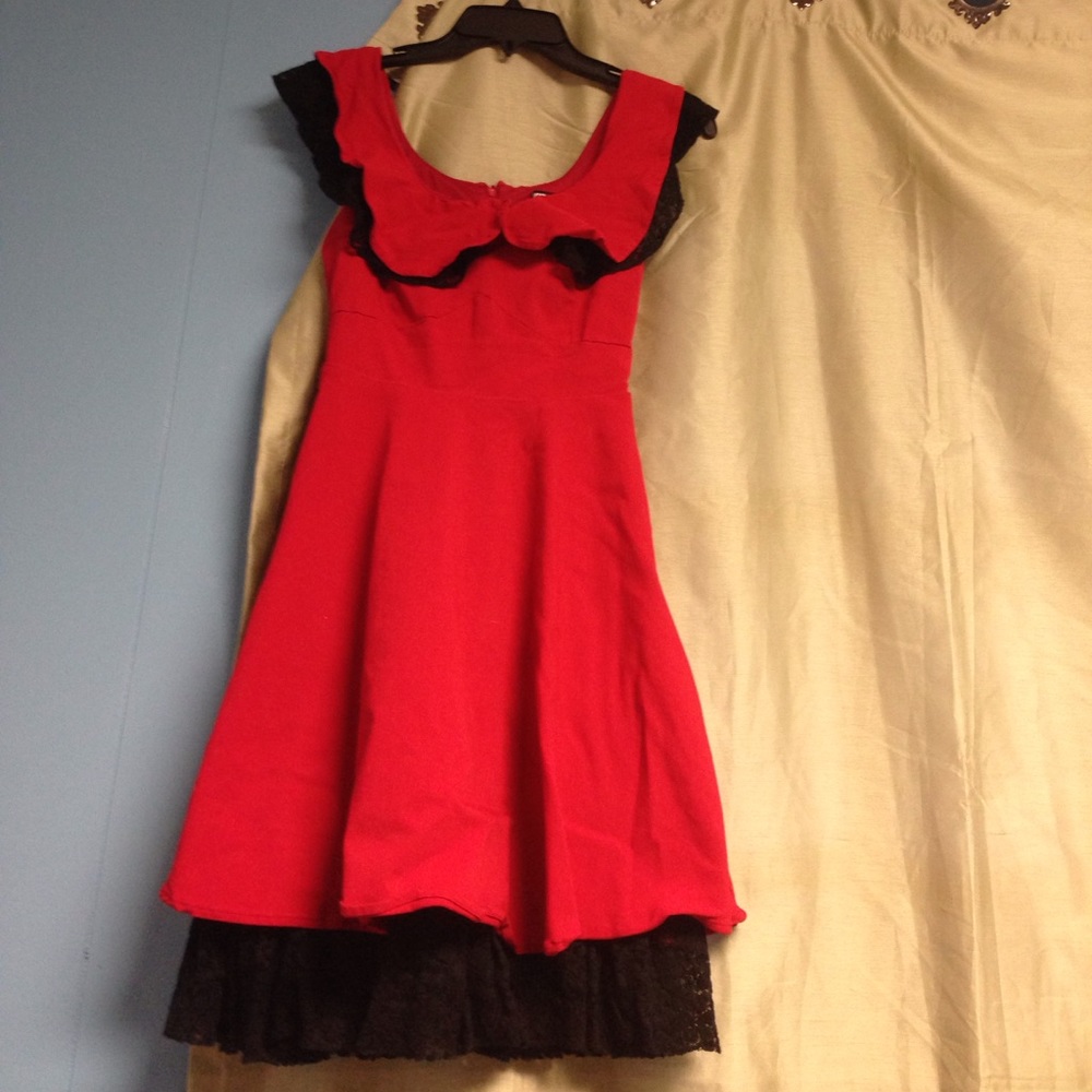 Red dress
