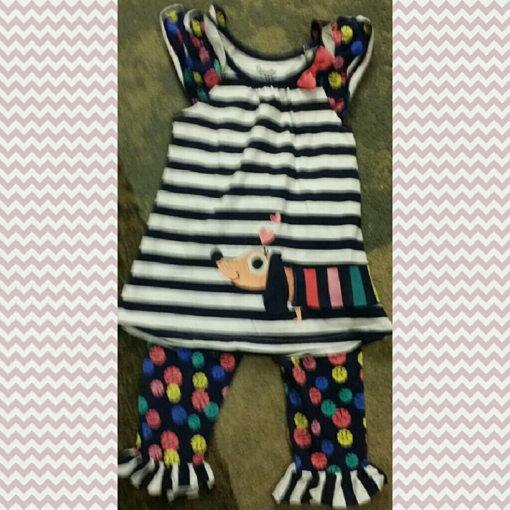 Girls nannette outfit size 6