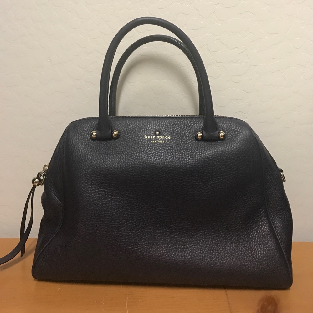 Kate Spade Navy Blue Charles Street Audrey Bag